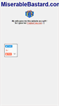Mobile Screenshot of miserablebastard.com